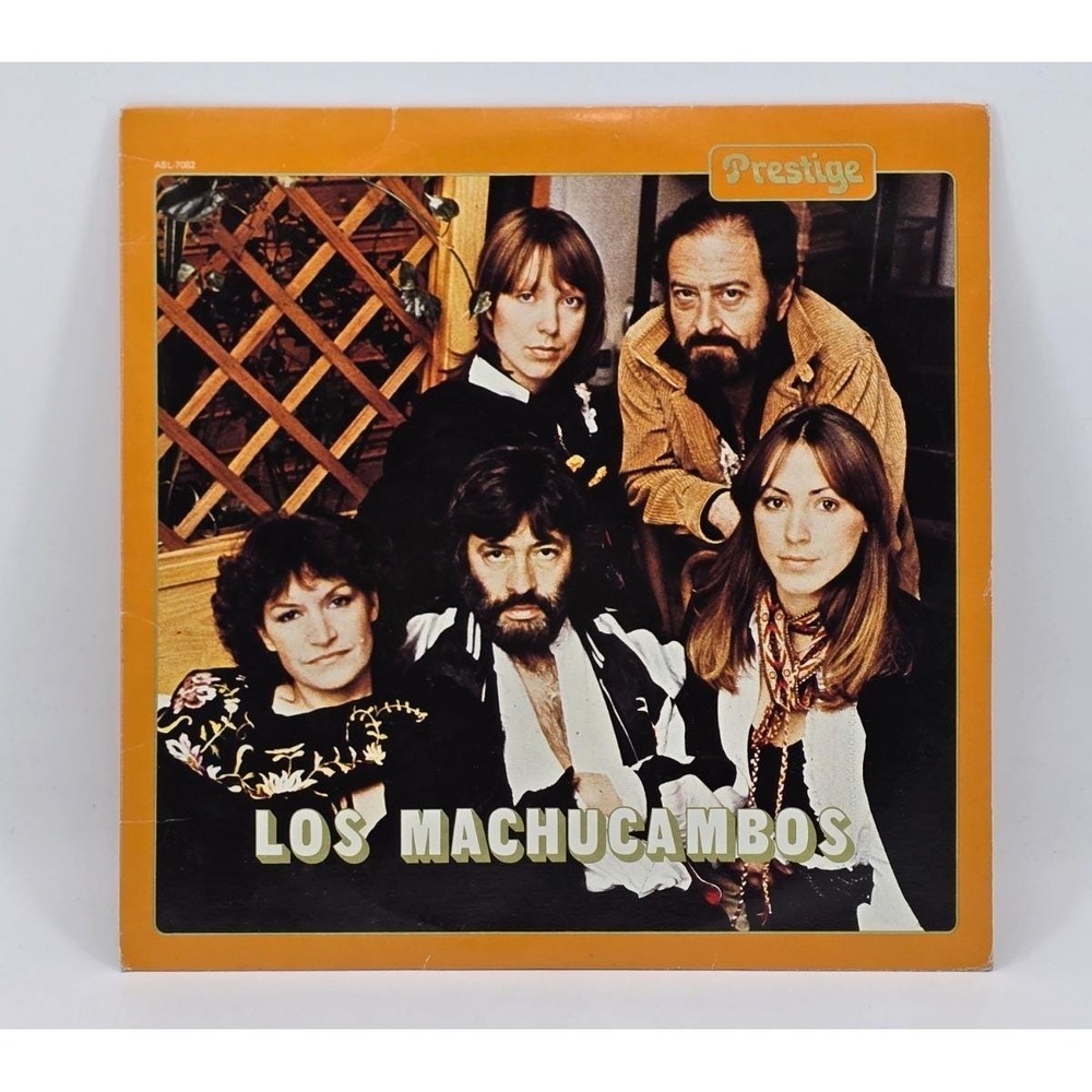 Los Machucambos Vinyl LP 1982‎ Able ABL-7082 Samba Latin Record VG+
